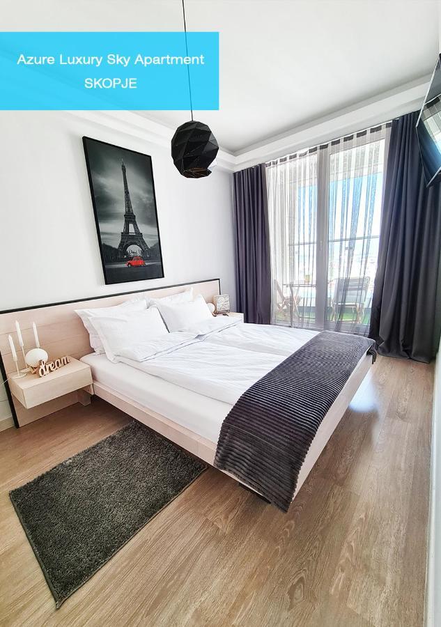 Azure Luxury Sky Apartment Skopje Luaran gambar