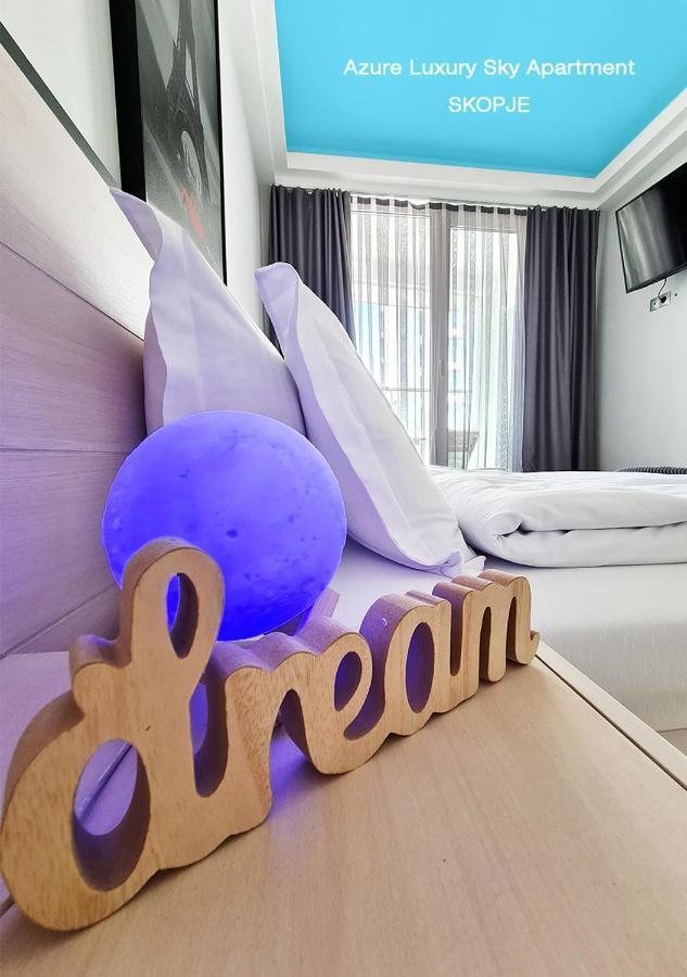 Azure Luxury Sky Apartment Skopje Luaran gambar