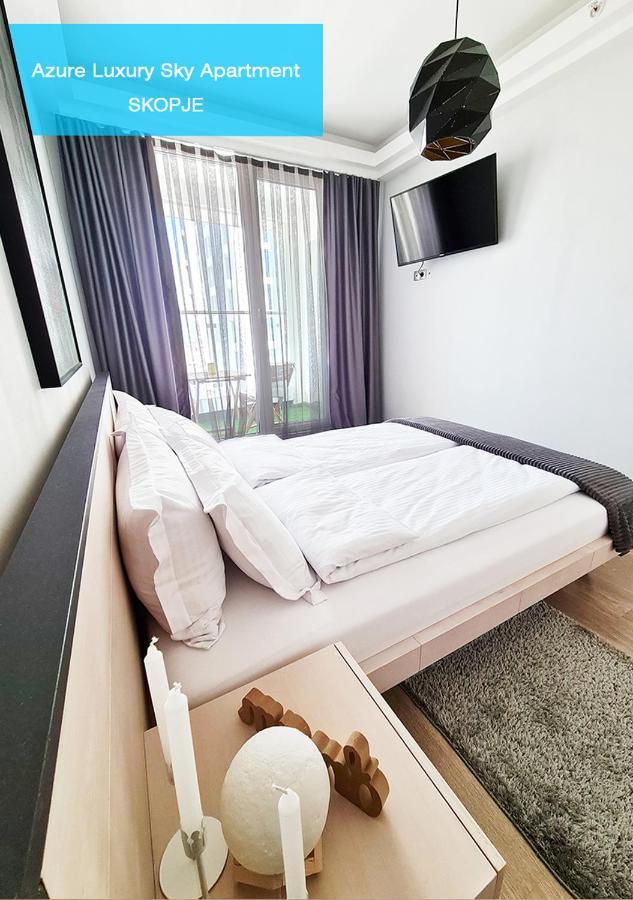 Azure Luxury Sky Apartment Skopje Luaran gambar