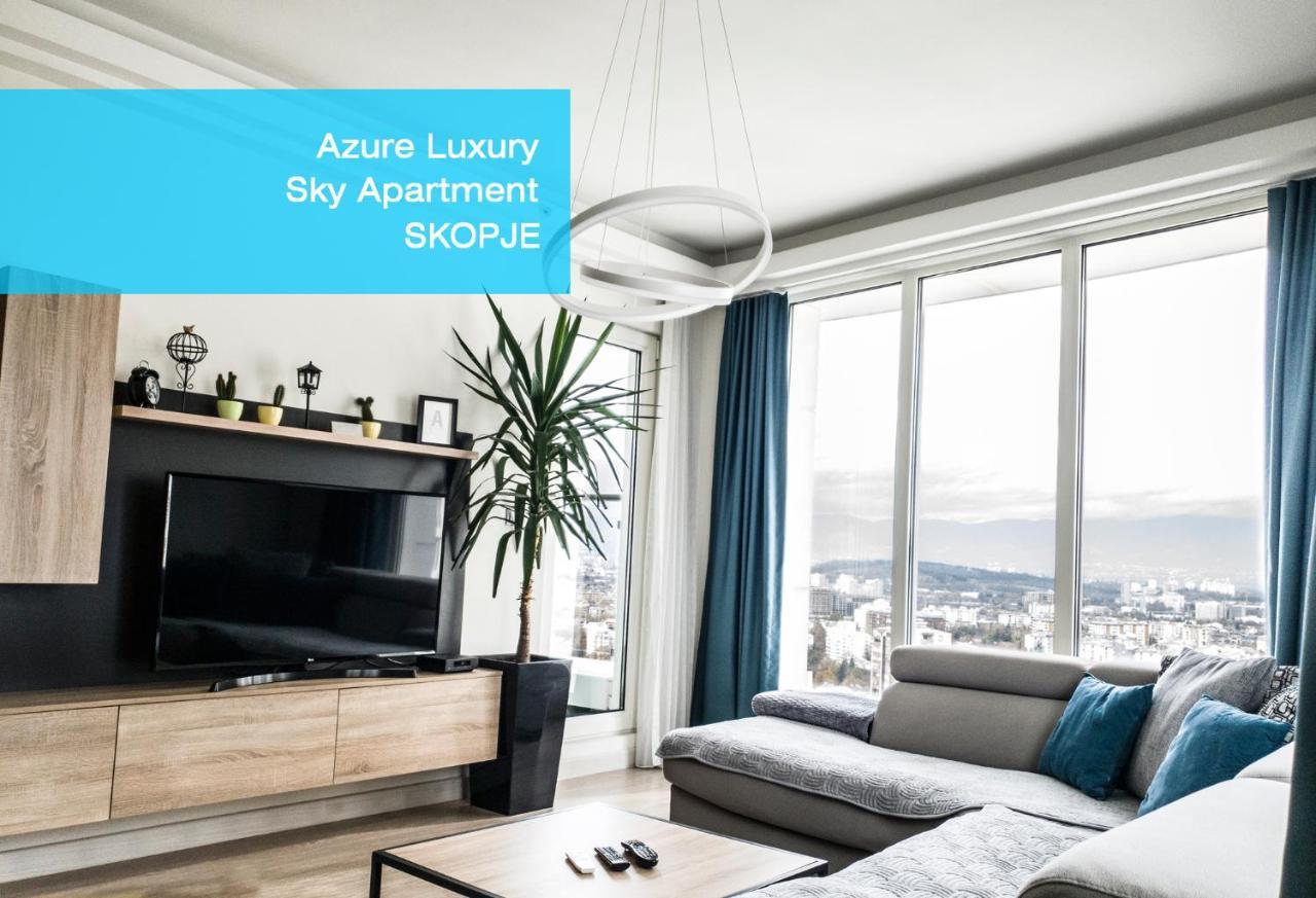Azure Luxury Sky Apartment Skopje Luaran gambar