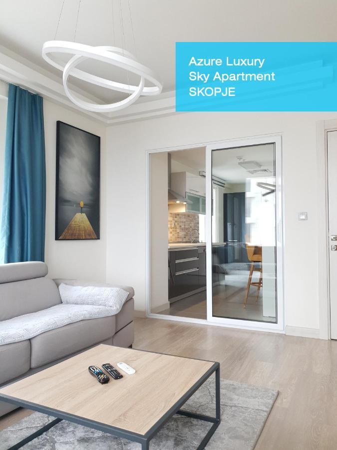 Azure Luxury Sky Apartment Skopje Luaran gambar