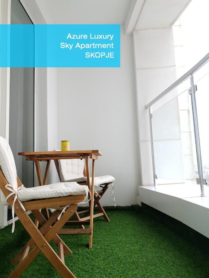 Azure Luxury Sky Apartment Skopje Luaran gambar