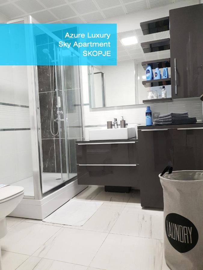 Azure Luxury Sky Apartment Skopje Luaran gambar