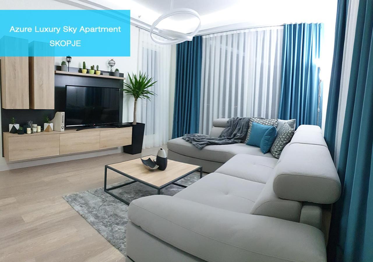 Azure Luxury Sky Apartment Skopje Luaran gambar