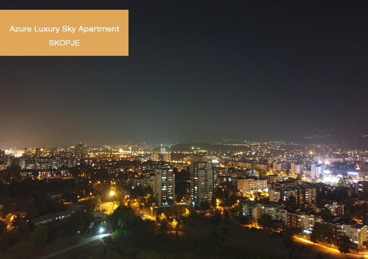 Azure Luxury Sky Apartment Skopje Luaran gambar